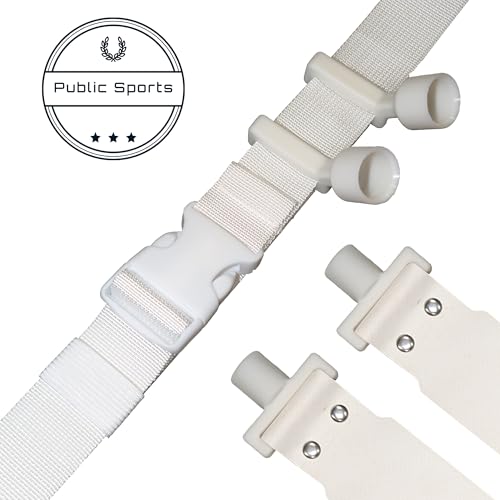 Flag Football Belt - 2 Flags - 10 Pack - color: White