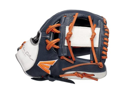 Easton | Future Elite Youth Baseball Glove - color: I-Web | Navy / Orange, size: 11" | Utility