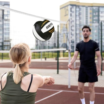 RUN2PEAK Setter Training Volleyball Official Size 5 Volleyballs Heavy Weight Ball PU Practice Volley Balls for Indoor Rebounder Equipment Setters Weighted Volleyball Setting Trainer