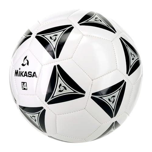 Mikasa Serious Soccer Ball - color: Black/white, size: 4