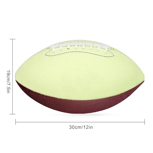 EDSG Custom Football Groomsmen Gifts 2026 Graduation Gifts for Him High School Personalized Footballs Junior Footballs Class of 2026 Full 12-Inch Football Gifts for Coach Dad Fan Birthday - color: Design 4