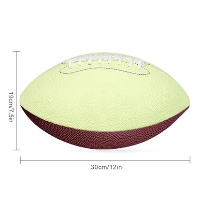 EDSG Custom Football Groomsmen Gifts 2026 Graduation Gifts for Him High School Personalized Footballs Junior Footballs Class of 2026 Full 12-Inch Football Gifts for Coach Dad Fan Birthday - color: Design 5