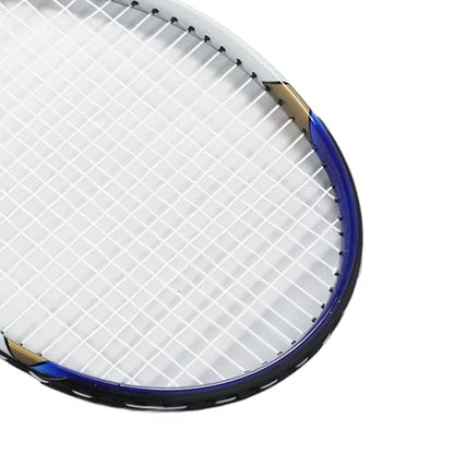 RiToEasysports 27 Inch Tennis Racket, Aluminum Alloy Nylon Recreational Racquet with Racket Bag, for Beginners Intermediate Players Adults Teens - color: Blue