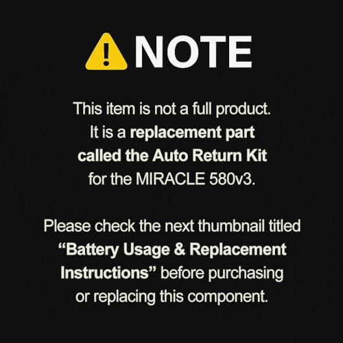 WINNER SPIRIT Miracle 580v3 Golf Putting Mat Green Indoor with Electric Auto Ball Return Silent Quiet No Noise Home Office Gift - style: Auto Return Kit (Spare Part)