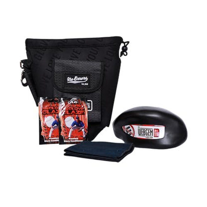 No Errors WebGem Fielder’s Glove Care System – Formation & Break-in Tool for Baseball Mitts, Holds Shape, Essential Gear, Gift for Players - style: 3 Lefty