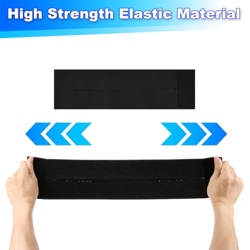 Cosmos 2 Pcs Baseball Glove Wrap Band Softball Glove Strap Elastic Baseball Mitt Glove Shaper for Quick Pocket Formation, Easy to Put On and Take Off, Baseball Glove Accessories Fit All Gloves