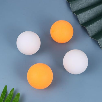 Table Tennis Balls Pong Balls Plastic Table Tennis Supplies 10pcs Yellow and White for Outdoor Home Sports Training