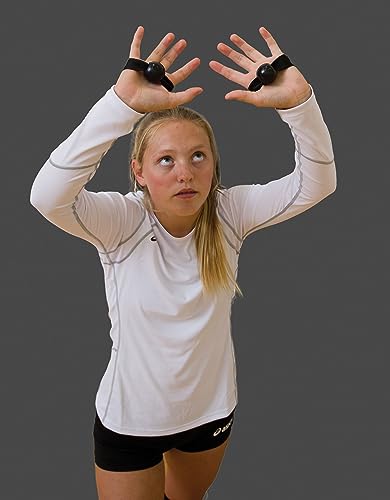 Tandem Sport Set Rite - Volleyball Setter Training Equipment - 2 Volleyball Setting Straps for Preventing Excessive Hand Contact - Training Aid - 2 Straps