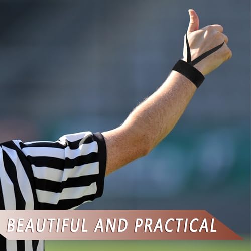 8 Pieces Football Down Indicator Football Wristband Referee Wristband for Sports Match Accessories