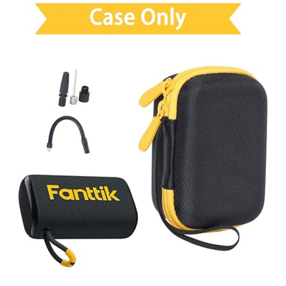 for Fanttik X8 Nano/X9 Nano Electric Ball Pump Hard Case,Air Pump Organizer for Air Tube and Adaptor(Case Only)