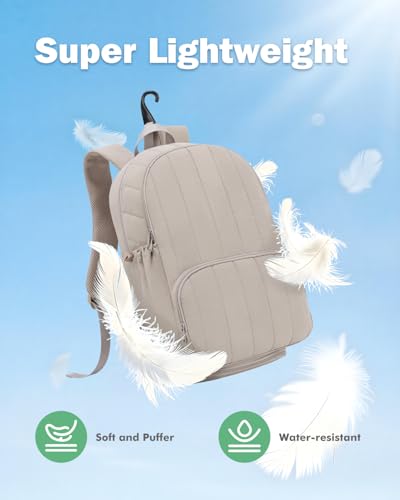 Pickleball Bag, Pickleball Backpack with Shoe Compartment and Paddle Slots, Large Sports Gym Backpack with Wet Pocket - color: Camel
