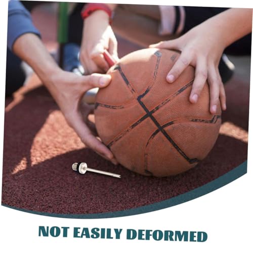 15pcs Ball Pump Needles for Football Volleyball Basketball Sports Inflator Needles for Quick and Easy Air Inflation Suitable for Clubs Schools and Home Use