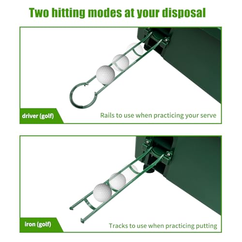 WBM Automatic Golf Tee Machine, Golf Ball Dispenser Tee, Golf Swing Trainer