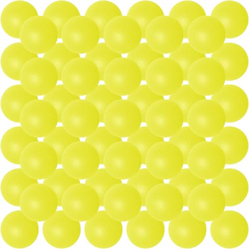 120 Pack Table Tennis Balls 40+mm Assorted Color Plastic Balls Bulk for Games - color: Yellow