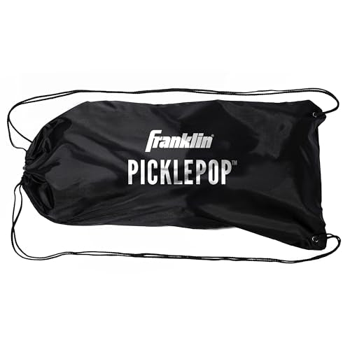 Franklin Sports PIcklePop Game Set - Outdoor Yard & Beach Pickleball Game for Kids + Adults + Pickleball Players - Includes Net, 3 Balls, 4 Paddles, + Carrying Case