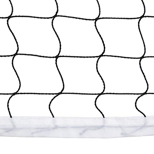 HomGarden Portable Pickleball Tennis Net Set System Metal Frame Stand W/Carrying Bag - Pickle Ball Net Outdoor Game Set