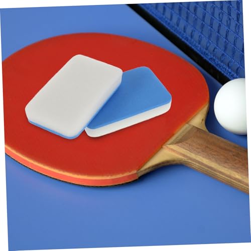 2Pcs Table Tennis Racket Cleaner Sponge Outdoor Paddle Cleaning Tool for Enhanced Performance Compact Design for Go Use Reusable and Easy to Carry