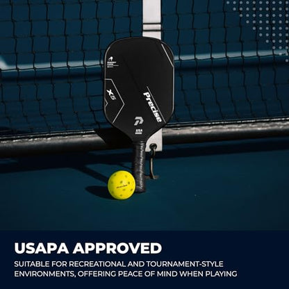 PRECISE Pickleball Balls – Outdoor A 40 Model with 40 Holes – USAPA Approved – Durable Flight Design - color: Yellow, size: 36 Balls