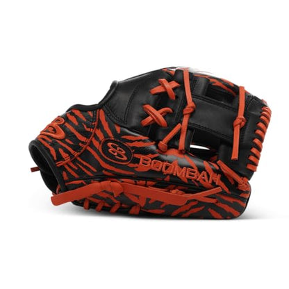 Boombah Baseball Fielding Glove B3 I Web - Tiger Stripes Print - Multiple Sizes - size: RHT-12
