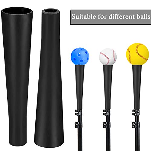 Sumind 3 Pieces Batting Tee Topper Replacement Batting Tee Basic Ball Rest Rubber Cup for Baseball Softball Practice Training Hitting Ball