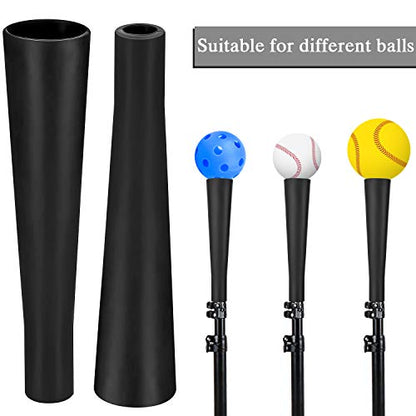Sumind 3 Pieces Batting Tee Topper Replacement Batting Tee Basic Ball Rest Rubber Cup for Baseball Softball Practice Training Hitting Ball