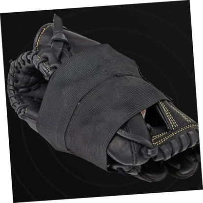 Hemoton 4pcs Baseball Glove Laces Elastic Polyester Glove Straps for Catcher Padding