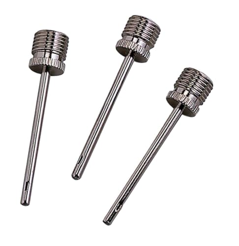 Pocket Pump Ball Pump Needles - 3 Pack - Extra Air Needles for Pocket Sized Ball Pump - Ball Pump Pin for Volleyball, Basketballs, Soccer - 3 Pack - style: Pump Needles, 3 Pack