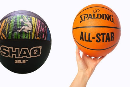 Outdoor Basketball, All-star Official Size Basketball Ball – Indoor Outdoor Basketball with Deep Grip Channels – Durable Basketball for Training, Practice, Adults & Teens