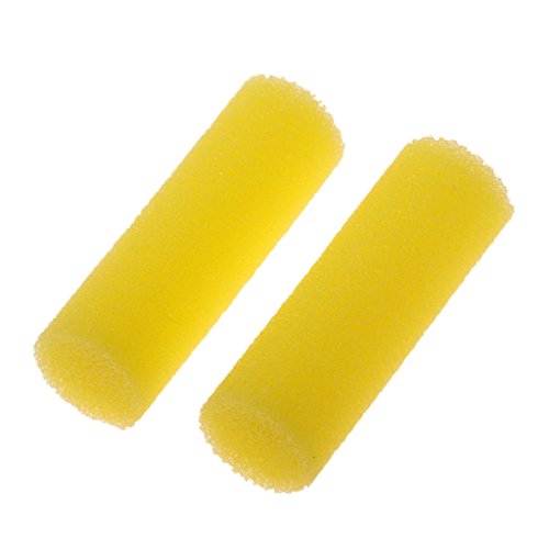 Table Tennis Bat Cleaner 30 Pack, Pong Racket Sponge Cleaner for Rubber Surface, 5 cm / 2 inch Yellow Sponge