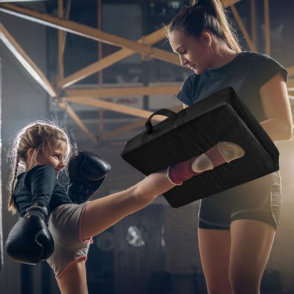 Football Training Blocking Pad: 26x18in Basketball Taekwondo Boxing Training Hitting Shield Tackle with Five Handles for Indoor Outdoor Adult Youth Men Use