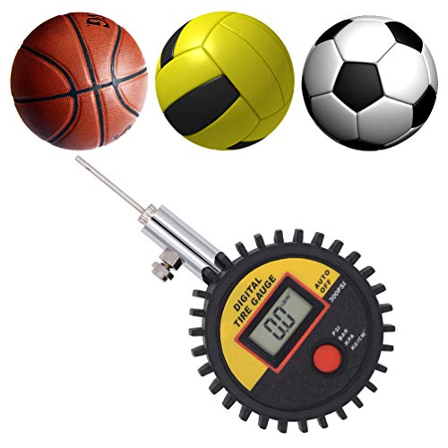 Haploon Digital Ball Pressure Gauge Pump Pressure Gauge Ball for Basketball, Soccer, Football, Volleyball and Other Inflatables