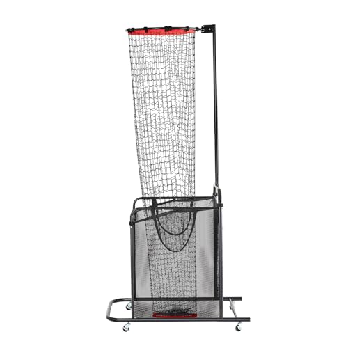 VEVOR Volleyball Training Net System,8 * 11/12 * 11ft/Pitching Practice/Spiking Practice/14 Net,Portable Net Station, Easy Setup Indoor Outdoor Target Net for Serving Spiking Setting - style: Spiking Practice