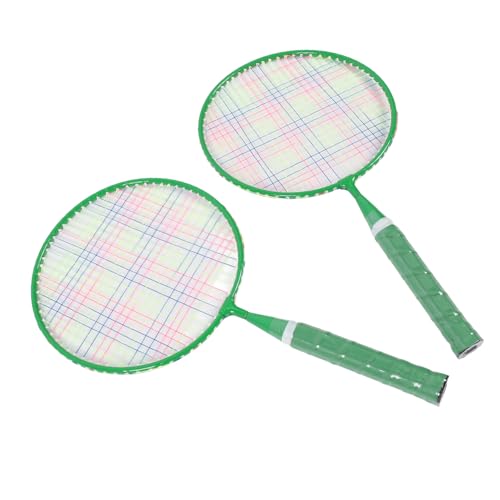 Badminton Rackets for Children, 1 Pair Kids Badminton Rackets with 2 Shuttlecocks 1 Table Tennis Ball Carrying Bag, Portable Badminton Rackets Set for Indoor and Outdoor Sport
