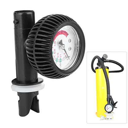 Inflatable Boat Kayak Air Pump for Surfboard, with Pressure Test, Long Hose Adapter, up to 0.6 Bar 8.55 PSI