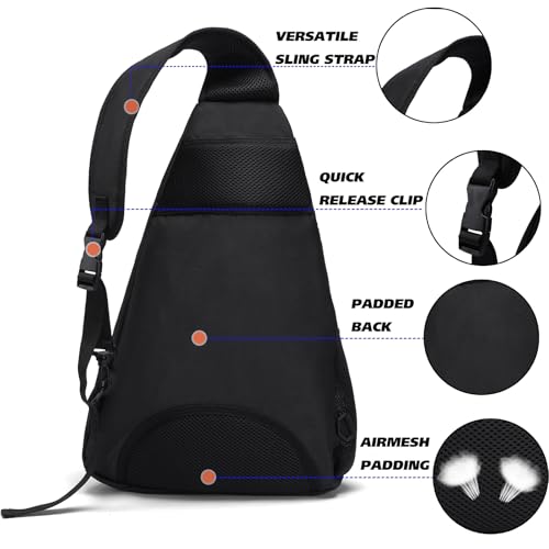 Pickleball Bag, Pickleball Backpack with Water Bottle Holder for Men and Women - color: Black