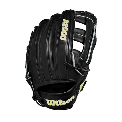 Wilson 2024 Classics Series A2000 Baseball Gloves - color: Black/Yellow, size: Infield - 12"