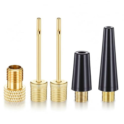 5PCS Bike Pump Needle, Ball Pump Needles, Needles for Airpump Nozzle Adapter Set for Inflatables, Sport Balls, Bike Tires, Balloons, Yoga Ball, Swimming Rings