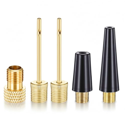 5PCS Bike Pump Needle, Ball Pump Needles, Needles for Airpump Nozzle Adapter Set for Inflatables, Sport Balls, Bike Tires, Balloons, Yoga Ball, Swimming Rings