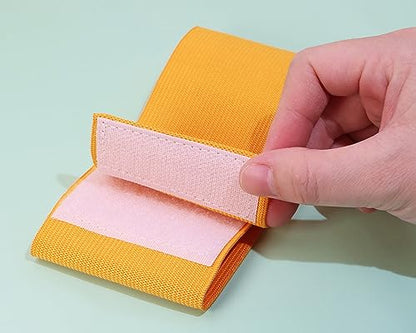 ONLYKXY 3PCS Captain Armbands 7x32.5CM/2.75x12.79inch Adjustable Leader Armband Team Sport Armband for Soccer Basketball Volleyball School Team Competition Coach Players Wrist Arm Bands - color: Dark Yellow