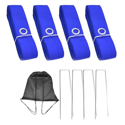 Coastal Game Lines – Portable Volleyball Marking, Outdoor Sports Kit | Easy Setup Net Boundaries, Beach Court Accessories for Lawn Backyard Activities During Summer Family Gatherings