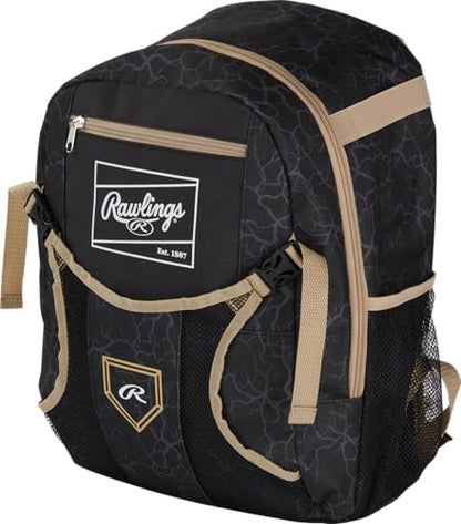 Rawlings | R200G T-Ball/Youth Backpack | Baseball/Softball | Multiple Styles