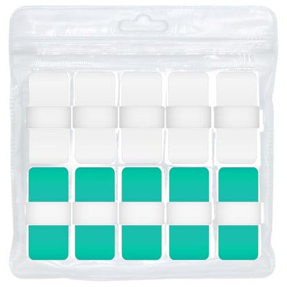 10pcs Tennis Grip Tape - Tennis Overgrip for Tennis Racquet - Tennis Racket Grip Tape - Pickleball Paddle Grip Tape - color: Green-White