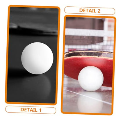 Toyvian Advanced Pong Balls for Table Tennis Training Durable Smooth Surface for Beginners for School and Gym