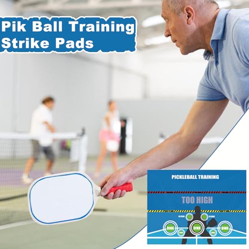 Pickleball Dink Pad - 120x90cm Rubber Rebounder Poster, Durable Wall Training Aid, Practice Pad for Indoor Outdoor | Pickleball Trainer for Improving Dinks Shot Skill Development Game