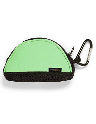 Mouthguard Case with Carabiner Clip - color: Mint