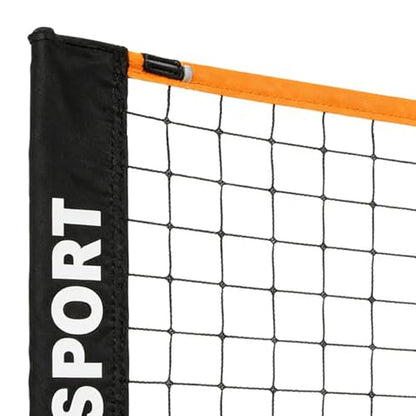 Badminton Net Portable,Foldable Height Adjustable Weatherproof - Tennis Net Outdoor Games | for Kids Adults Sports Training Practice Beach Court Driveway Park Playground Outdoor - size: 3.1m