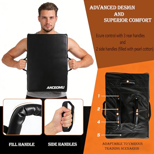 Profit Football Blocking Pad - Heavy Duty Training Equipment for Football,Basketball & Soccer - Durable Practice Gear with Handles for Adults & Youth Teams
