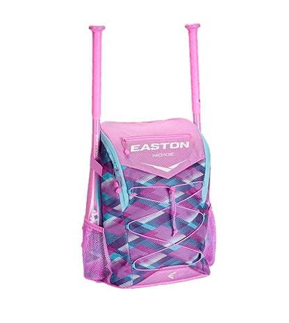 Easton | MOXIE Backpack Equipment Bag | Baseball / Softball | T-Ball / Rec / Travel | Multiple Styles - color: Pink
