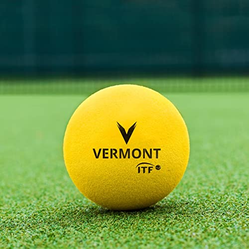 FORZA Vermont Foam Mini Red Tennis Balls – ITF Approved Stage 3 Beginners Tennis Balls | Soft Foam Training Balls | High Visibility Yellow | Packs of 3, 12 or 72 - size: Pack of 72, style: 80mm (Matchplay)
