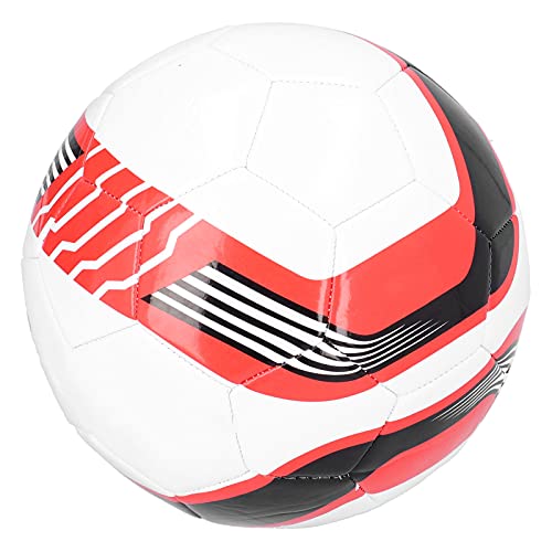Size 5 Soccer Ball, Machine Stitched Football with Carbon Grain Foam Surface for Enhanced Control and Accurate, Professional Training Ball for Outdoor Sports Acti